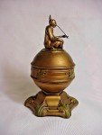 1922 Art Nouveau Desk Thermometer - Native American