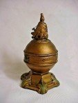 1922 Art Nouveau Desk Thermometer - Native American