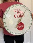 Vintage "Things Go Better With Coke" Thermometer Sign