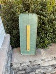 1950s Royal Crown Cola Metal Thermometer Sign