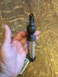 Vintage Cast Iron Outdoor Thermometer