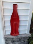 Coca-Cola Vintage Bottle Thermometer Advertising Sign 29