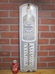 Stafford's Ink Antique Thermometer Sign - Beach Coshocton