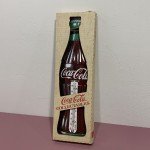 Vintage Coca-Cola Thermometer Metal Sign Collectible