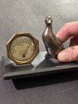 Rochester Duck Goose Desk Thermometer - Antique Vintage