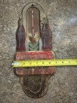 Vintage 1941 Coca Cola Double Bottle Thermometer Sign
