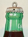 Coca Cola Bottle Tin Thermometer Sign