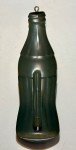 Coca Cola Bottle Tin Thermometer Sign