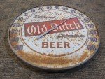 Old Dutch Beer Bubble Metal Thermometer with Eagle