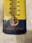 Mission Orange Soda Thermometer Sign from the 1950s