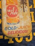 Vintage Tru Ade Advertising Thermometer Soda Sign