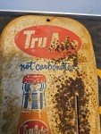 Vintage Tru Ade Advertising Thermometer Soda Sign