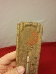 Vintage Coca Cola Coke Wall Thermometer 9" 40's  Advertising Sign Soda Pop