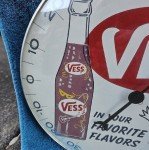 Vintage "Vess Soda" ~ PAM Advertising Thermometer(1950s-1960s?) - Works !!!