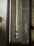 Vintage Cottage Wood Thermometer Barometer Early 1900s
