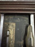 Vintage Cottage Wood Thermometer Barometer Early 1900s