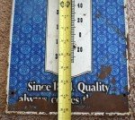 Pabst Blue Ribbon Metal Thermometer Sign