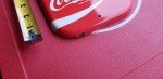 Coca-Cola Victorian Woman Thermometer Sign - 1980s