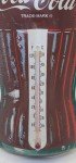 Coca-Cola Tin Thermometer - 16.5" Vintage Style
