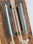 Rare 1919 Tyco Rochester Wet Dry Bulb Thermometer