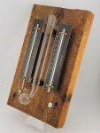 Rare 1919 Tyco Rochester Wet Dry Bulb Thermometer