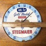 Stegmaier Gold Medal Beer Antique Thermometer
