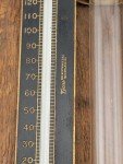 Rare 1919 Tyco Rochester Wet Dry Bulb Thermometer
