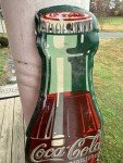Coca Cola Vintage Metal Thermometer, Original