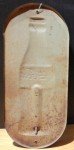 Coca-Cola Vintage Metal Embossed Thermometer Sign