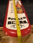 Anheuser-Busch Vintage Beer Thermometer 8.25" x 27