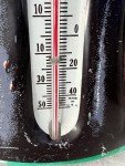 Coca-Cola Bottle Thermometer - Retro Tin Sign