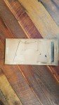 1967 Duke Beer Sign Thermometer with Easel Stand