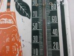 Nesbitt's Soda Antique Tin Wall Thermometer