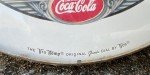 Coca Cola Fishing Boy Thermometer by Tru Temp