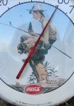 Coca Cola Fishing Boy Thermometer by Tru Temp