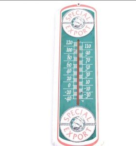 Vintage Special Export Beer Thermometer - 27" Metal