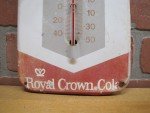 Royal Crown Cola Antique Advertising Thermometer Sign