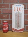 Royal Crown Cola Antique Advertising Thermometer Sign