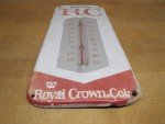 Royal Crown Cola Antique Advertising Thermometer Sign