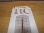 Royal Crown Cola Antique Advertising Thermometer Sign