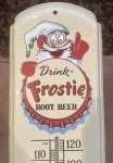 Frostie Root Beer Vintage Thermometer 36"x8.5