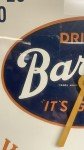 BARQ'S ROOT BEER we have it - vintage antique advertising thermometer soda pop