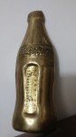 Vintage Coca-Cola 1984 Olympics Brass Thermometer