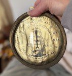 Golden Glow Brewing Company Brass Beer Thermometer