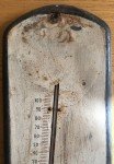 Vintage Pepsi-Cola Thermometer with Girl and Straw