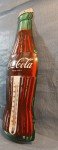 Coca-Cola Vintage Bottle Tin Thermometer Sign