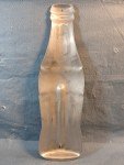 Coca-Cola Vintage Bottle Tin Thermometer Sign