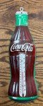 Coca-Cola Vintage Bottle Wall Thermometer Sign