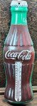 Coca-Cola Vintage Bottle Wall Thermometer Sign