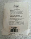90's Coca-Cola Window Thermometer - Sealed Package